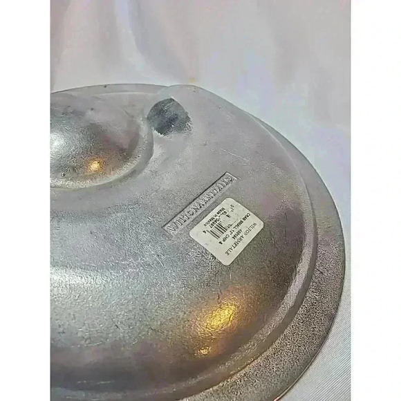 Wilton Armetale Crab Design Pewter Chip & Dip Bowl Metalware - Picture 8 of 10